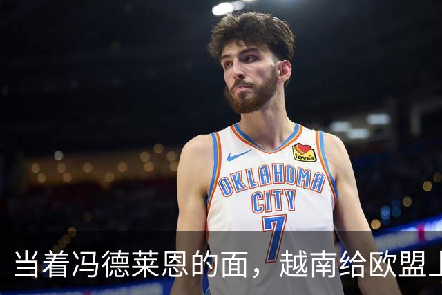 当着冯德莱恩的面，越南给欧盟上了一课：这就是“中国力量”