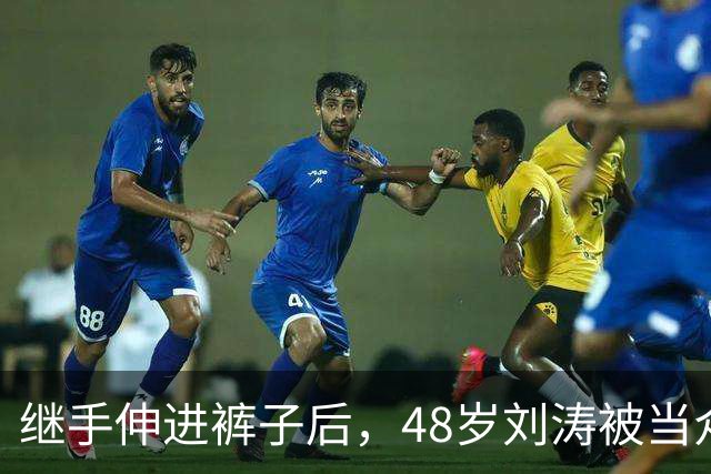 继手伸进裤子后，48岁刘涛被当众摸胸，全程赔笑不敢怒，多人遭殃